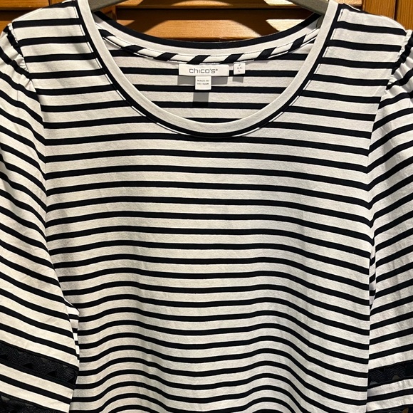 WOMENS CHICO’S 2/L DETAIL TOP - Picture 4 of 8